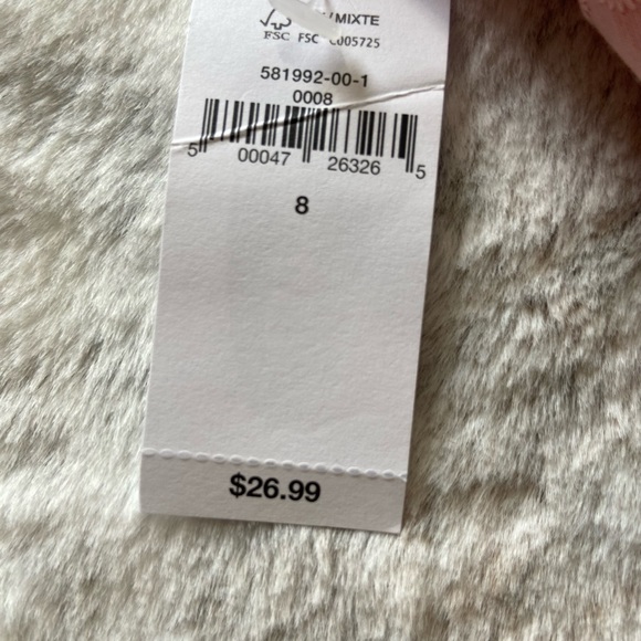 NWT Old Navy Everyday Short Mid-Rise light pink woman’s size 8 - Picture 6 of 6